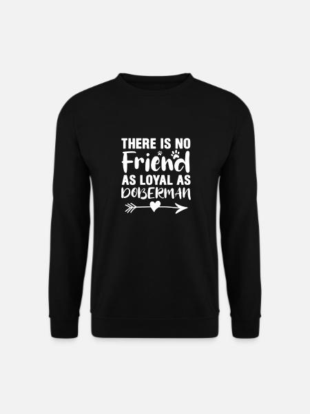 Doberman Dog Dog Pet Gift - Unisex Sweatshirt - black