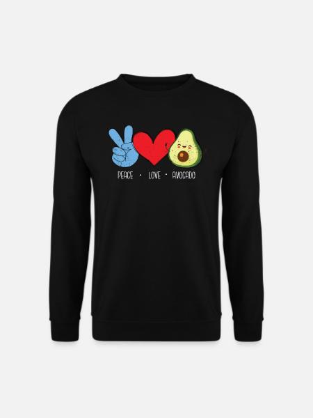 Avocado - Unisex Sweatshirt - black