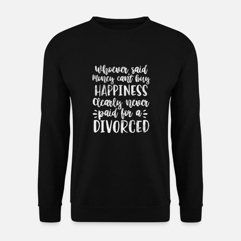 Divorce - Unisex Sweatshirt - black