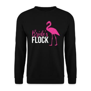 Vieille fille - Sweat-shirt Unisexe - noir - Devant - Alina (178cm) & Michal (187cm)