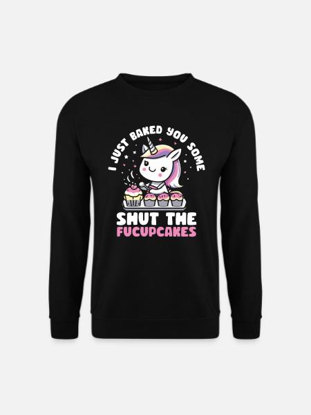 Cupcake Muffin Baking Gift - Unisex Sweatshirt - black