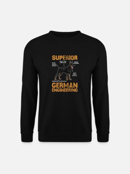 Doberman - Sweat-shirt Unisexe - noir