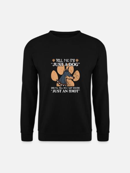 Doberman - Sweat-shirt Unisexe - noir