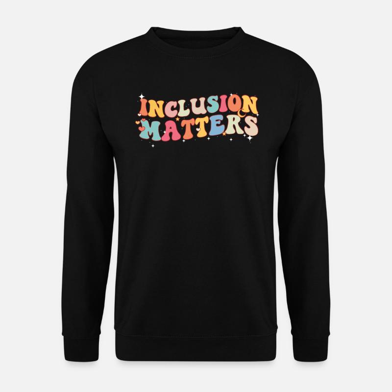 Autism Awareness Day Autistic Gift - Unisex Sweatshirt - black