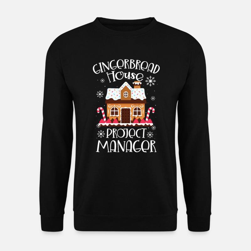 Bäcker Bäckerein Backwaren Backen Geschenk - Unisex Pullover - Schwarz