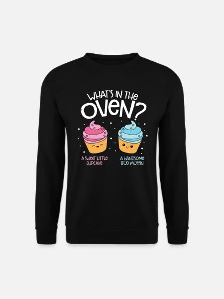 Cupcake Muffin Baking Gift - Unisex Sweatshirt - black