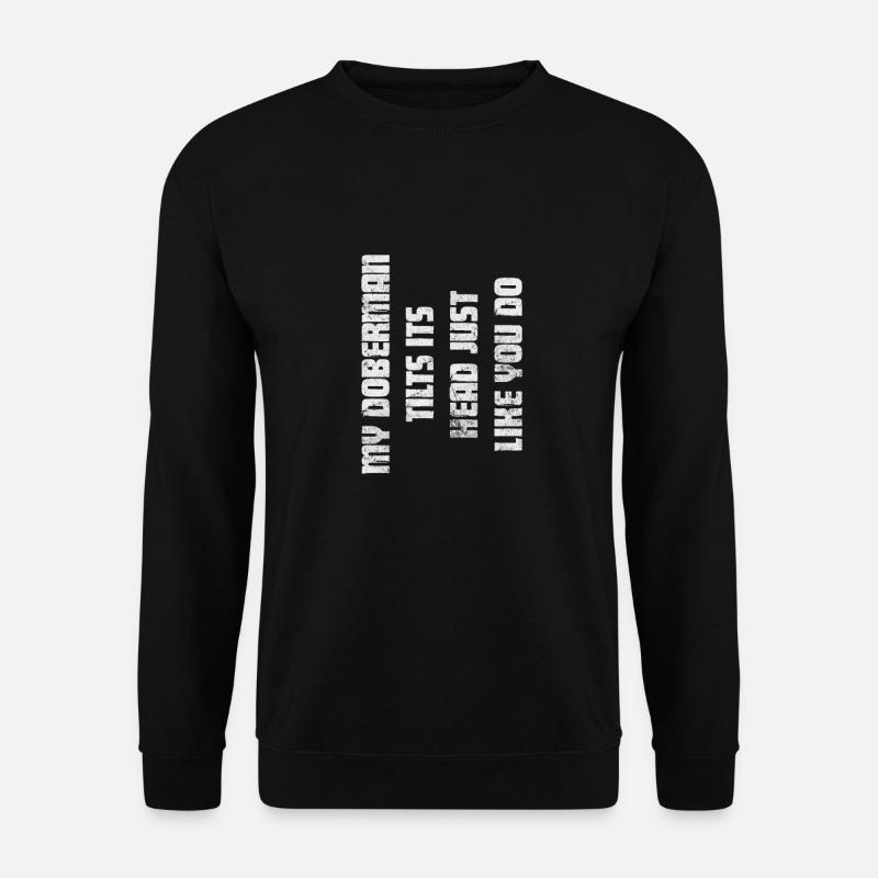 Dobermann - Unisex Pullover - Schwarz