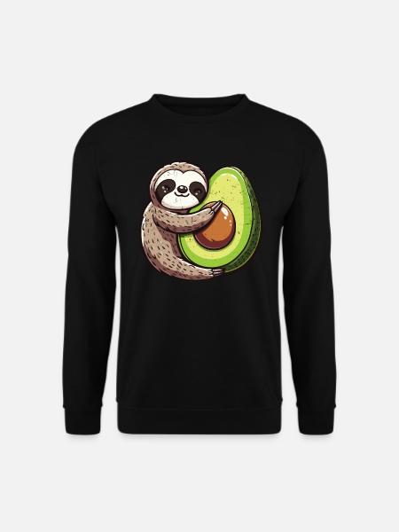 Avocado - Unisex Pullover - Schwarz