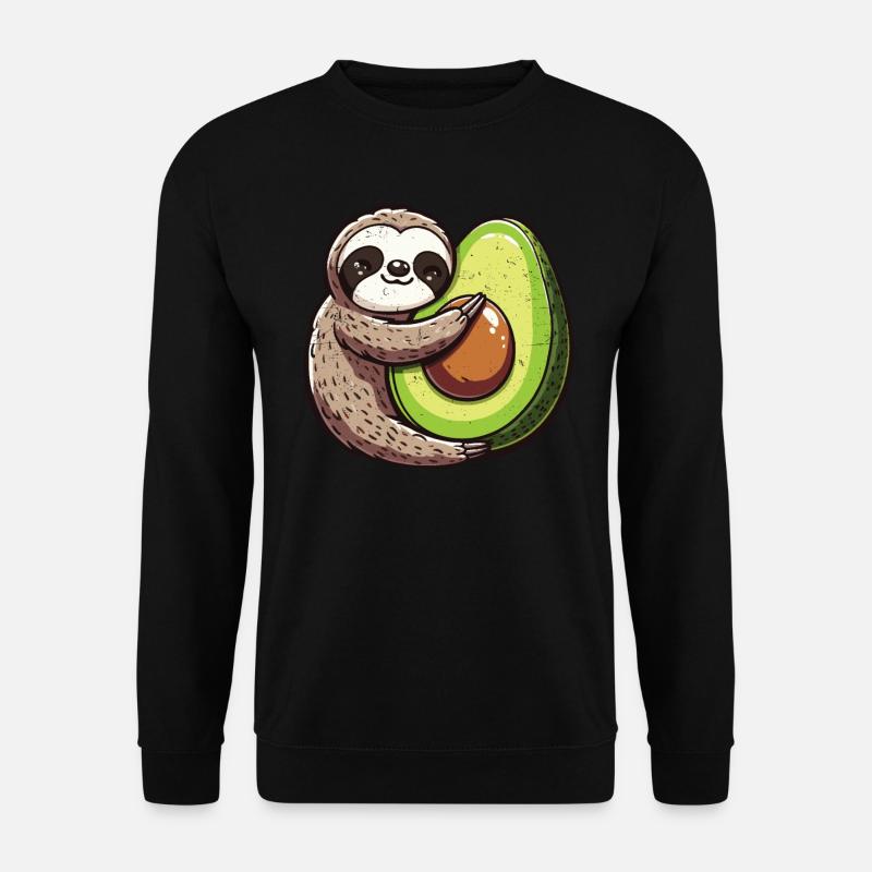 Avocado - Unisex Pullover - Schwarz