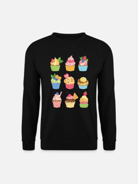 Cupcake - Unisex Sweatshirt - black