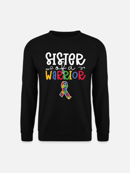 Autismus Awareness Day Autist Geschenk - Unisex Pullover - Schwarz