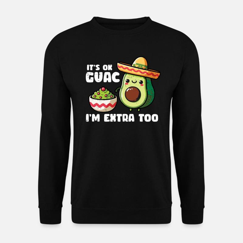 Avocado - Unisex Sweatshirt - black