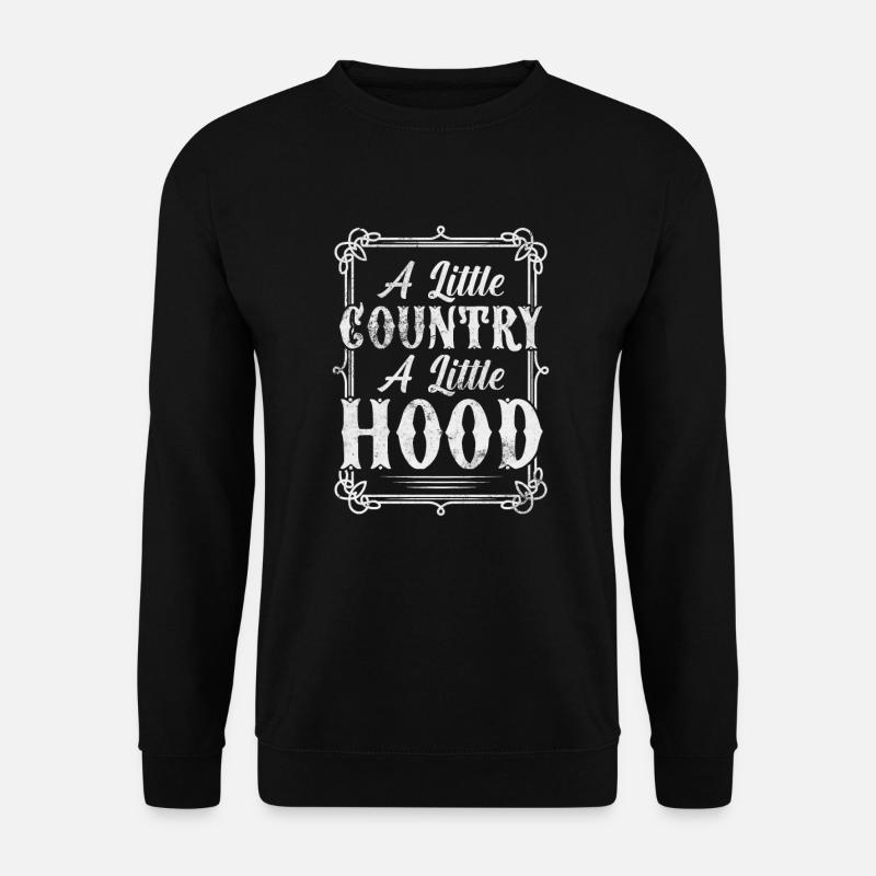 Country - Unisex Pullover - Schwarz