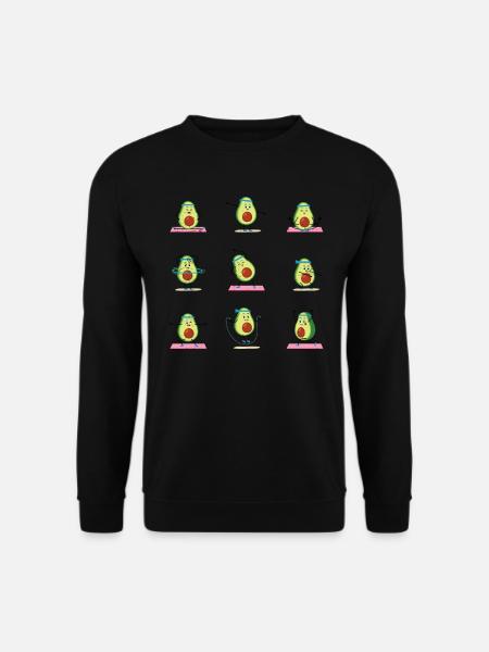 Avocado - Unisex Sweatshirt - black