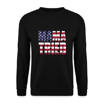 Country Music Countrymusic Geschenk - Unisex Pullover - Schwarz - Vorne - Alina (178cm) & Michal (187cm)