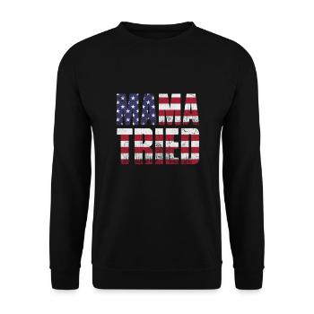 Country - Unisex Sweatshirt - black - Front - Alina (178cm) & Michal (187cm)