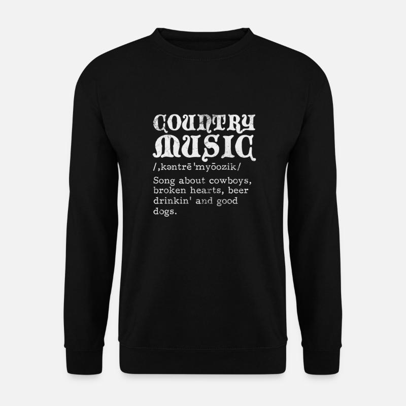 Country - Unisex Sweatshirt - black