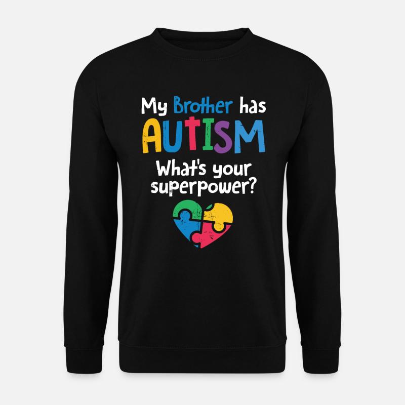 Autism - Unisex Sweatshirt - black