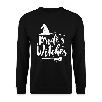 Vieille fille - Sweat-shirt Unisexe - noir - Devant - Alina (178cm) & Michal (187cm)