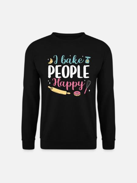 Bäcker - Unisex Pullover - Schwarz
