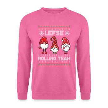 Bäcker Bäckerein Backwaren Backen Geschenk - Unisex Pullover - Pink - Vorne
