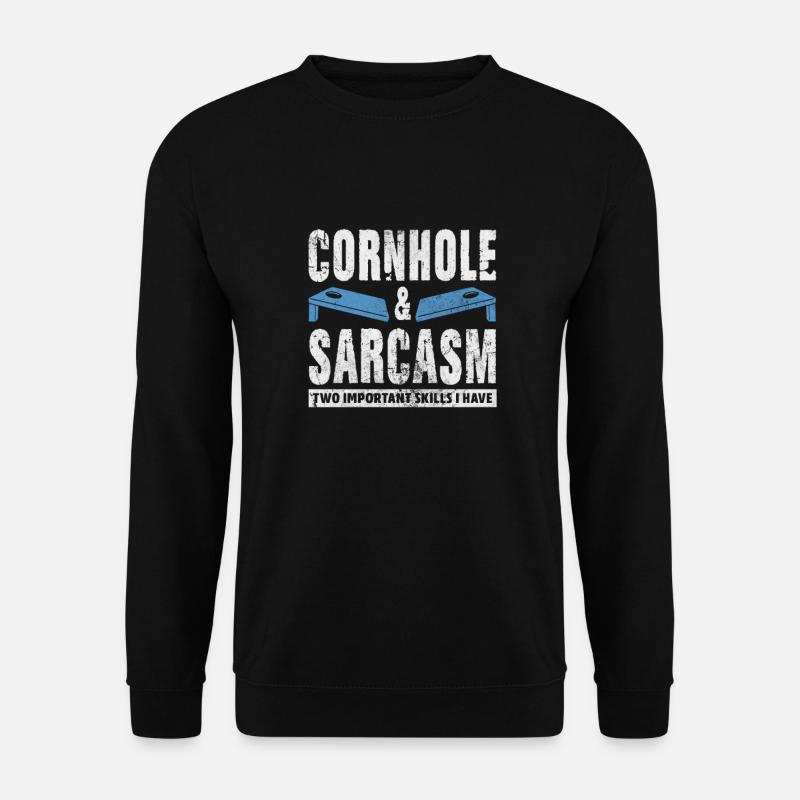 Cornhole - Unisex Pullover - Schwarz