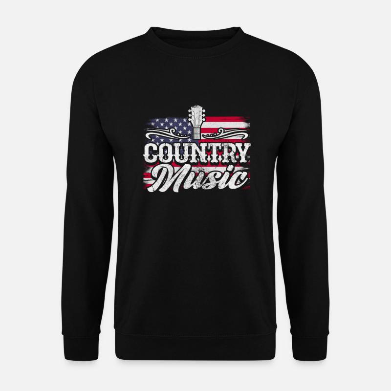 Country - Unisex Pullover - Schwarz