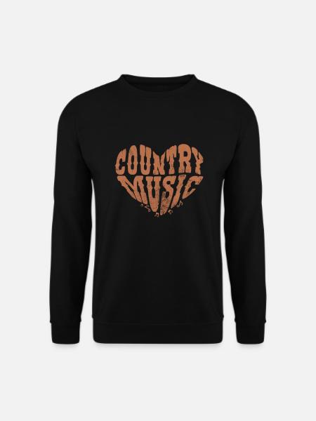 Country - Unisex Pullover - Schwarz