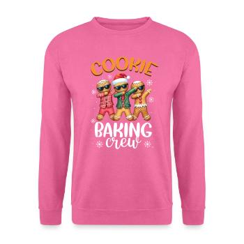 Bäcker Bäckerein Backwaren Backen Geschenk - Unisex Pullover - Pink - Vorne
