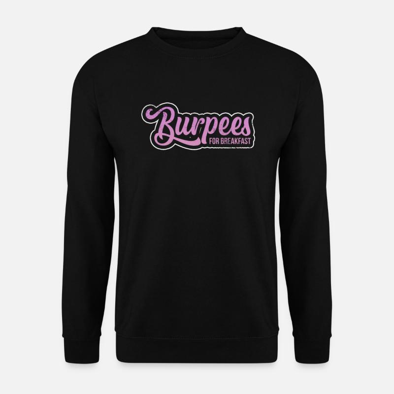 Burpees - Unisex Sweatshirt - black