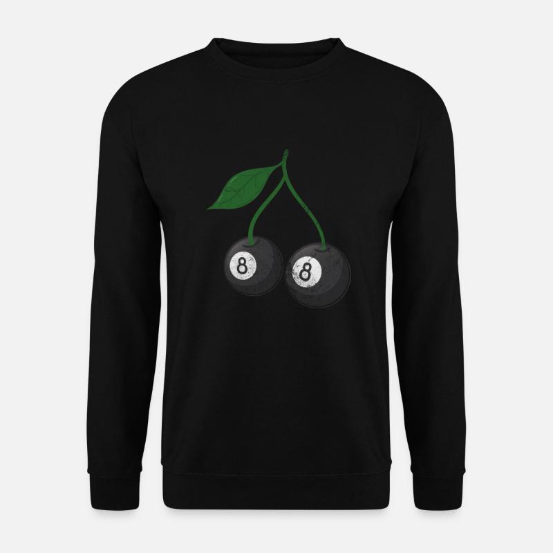 Kirsche - Unisex Pullover - Schwarz