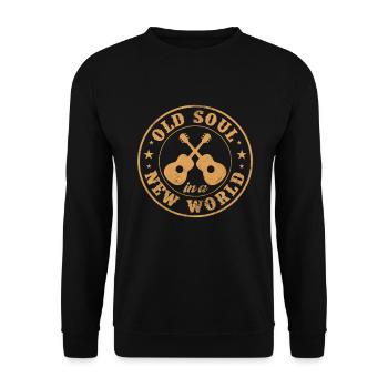 Country - Unisex Pullover - Schwarz - Vorne - Alina (178cm) & Michal (187cm)