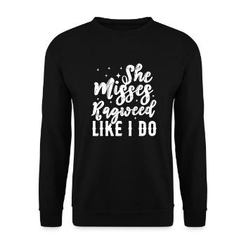 Country Music Countrymusic Geschenk - Unisex Pullover - Schwarz - Vorne - Alina (178cm) & Michal (187cm)