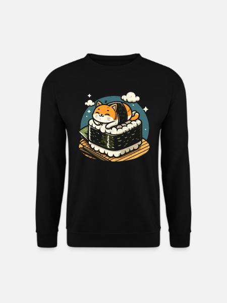 Sushi - Sweat-shirt Unisexe - noir