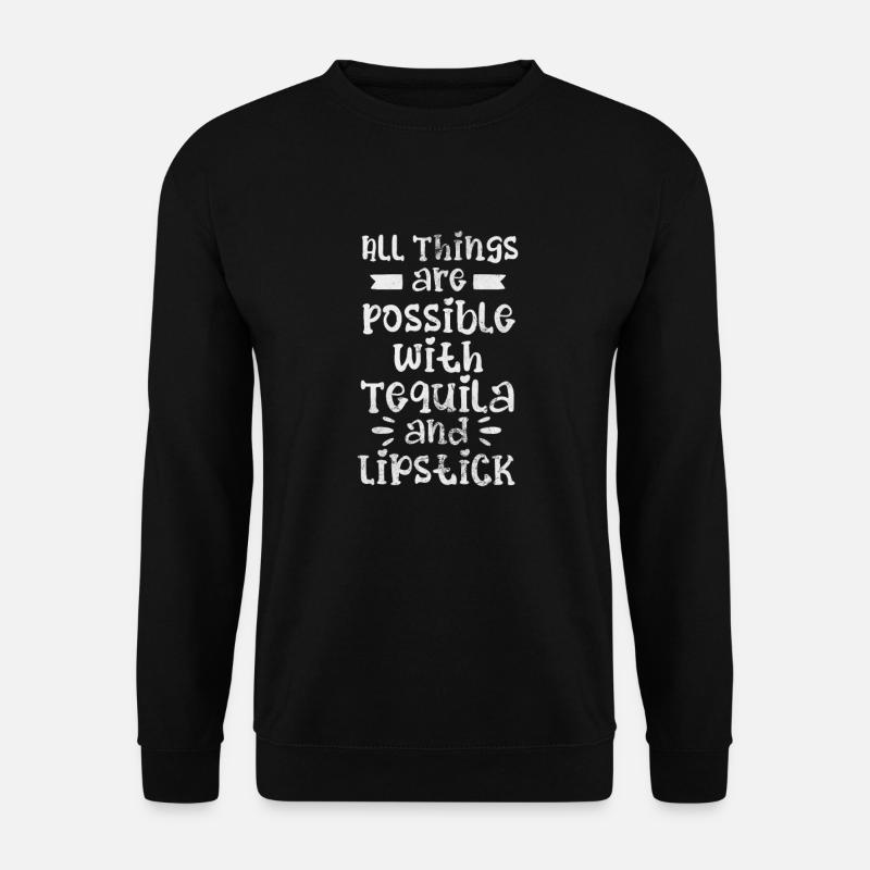 Tequila - Unisex Pullover - Schwarz