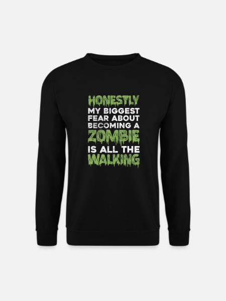 Zombi - Sweat-shirt Unisexe - noir