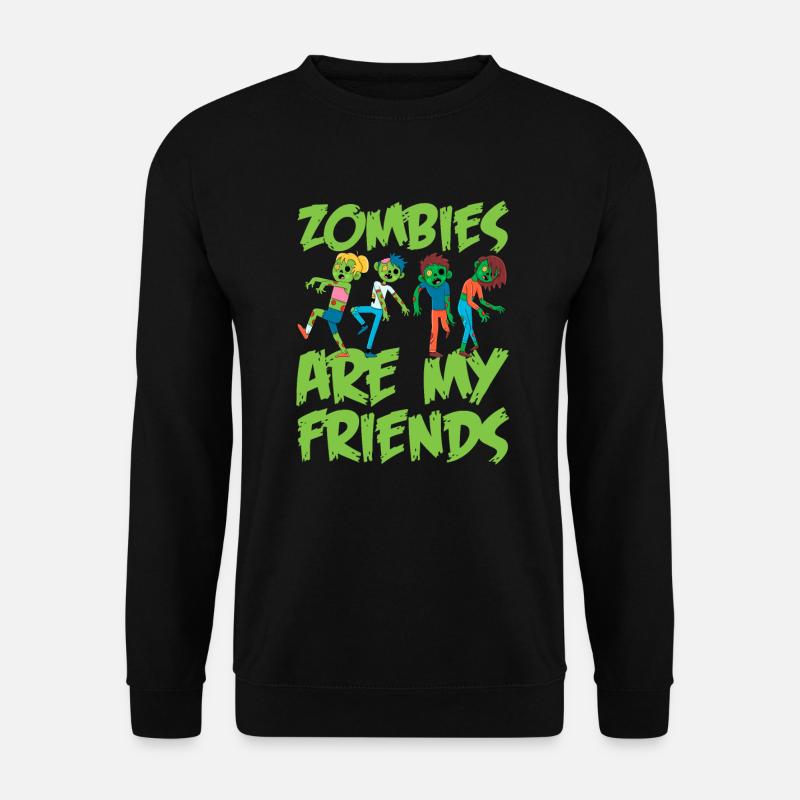 Zombie Zombie-Jäger Zombieapokalypse Geschenk - Unisex Pullover - Schwarz
