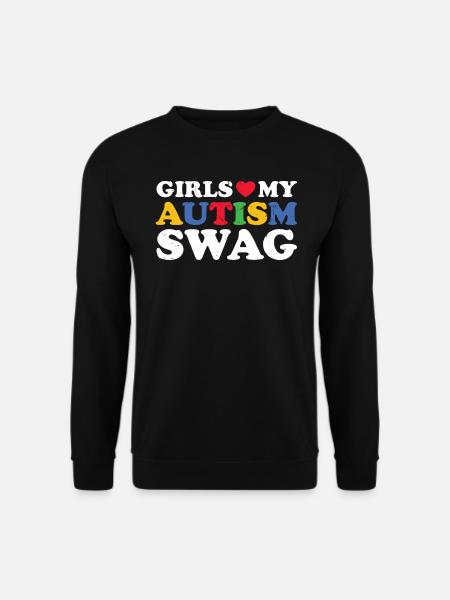 Autism - Unisex Sweatshirt - black