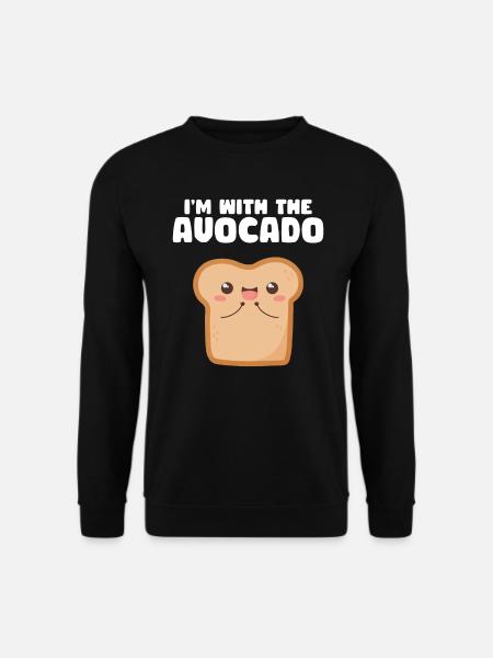 Avocado - Unisex Sweatshirt - black