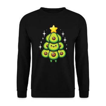 Avocado - Unisex Sweatshirt - black - Front - Alina (178cm) & Michal (187cm)
