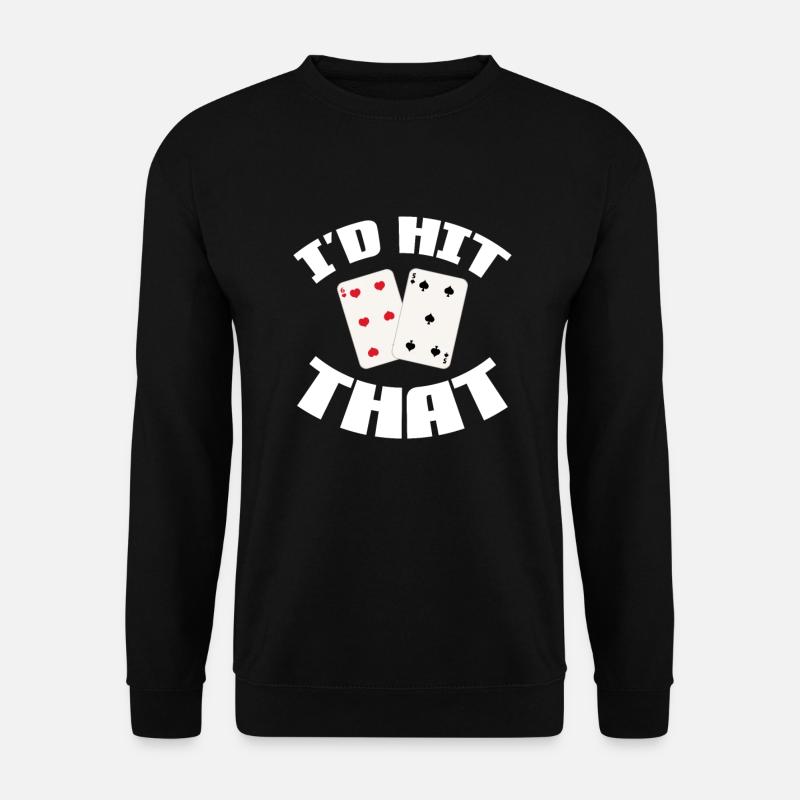 Black Jack - Unisex Pullover - Schwarz
