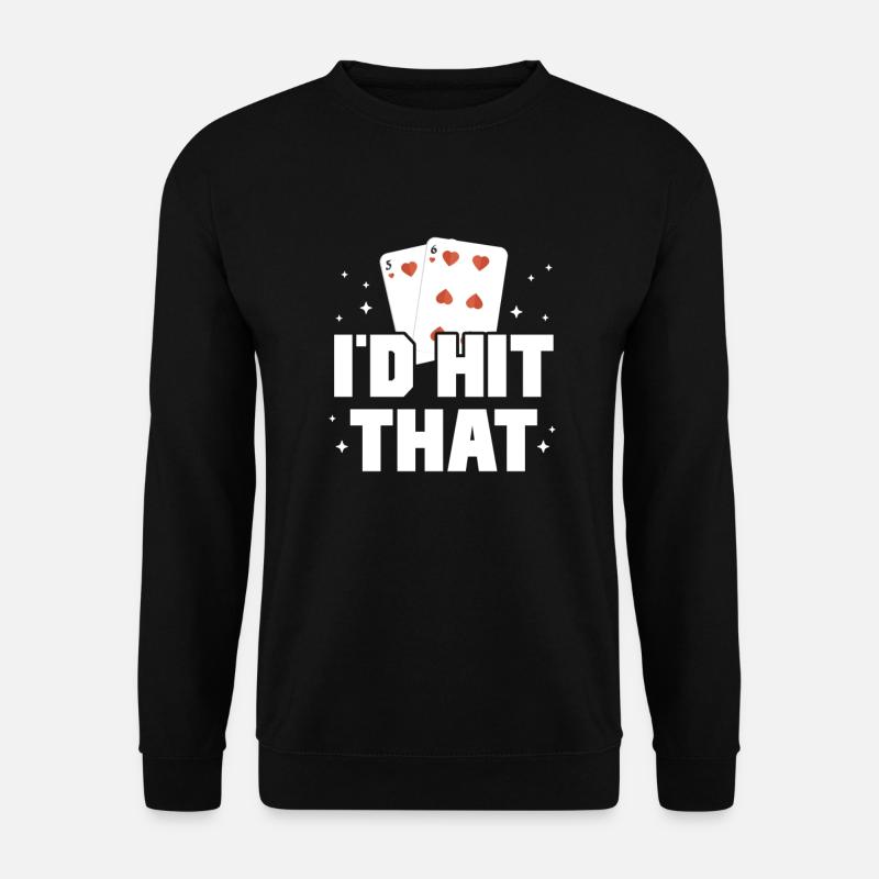 Blackjack - Unisex Sweatshirt - black