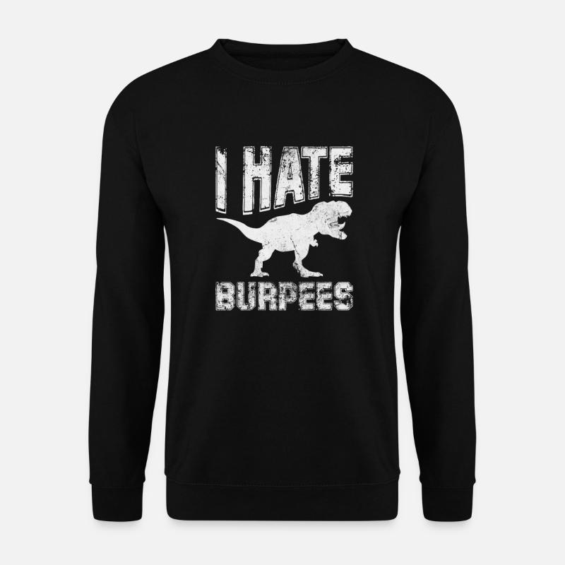 Burpees - Unisex Pullover - Schwarz