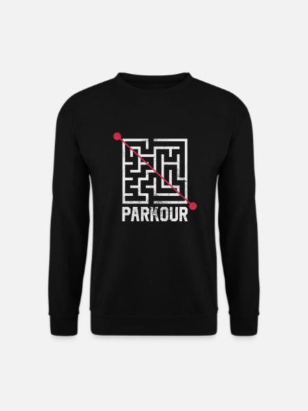 Parkour - Sweat-shirt Unisexe - noir