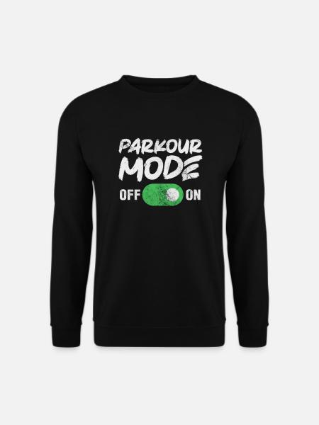 Parkour - Unisex Sweatshirt - black