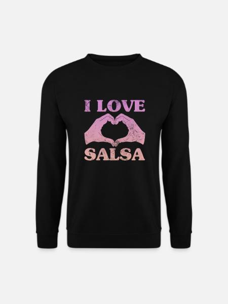 Salsa - Unisex Sweatshirt - black