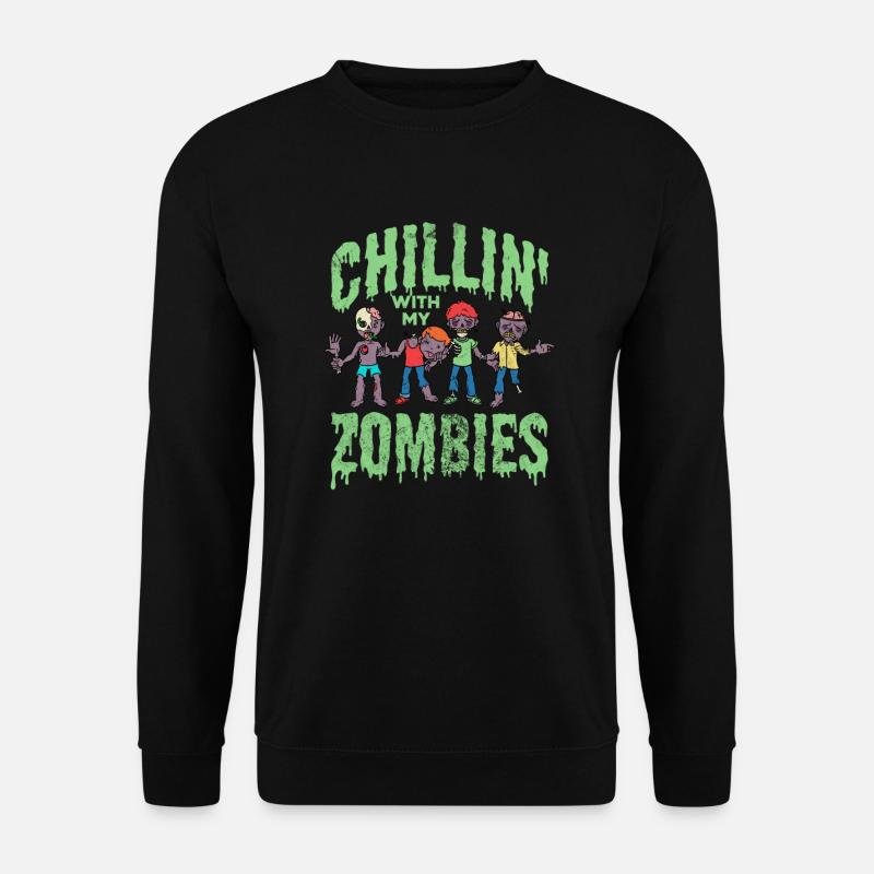 Zombie - Unisex Pullover - Schwarz
