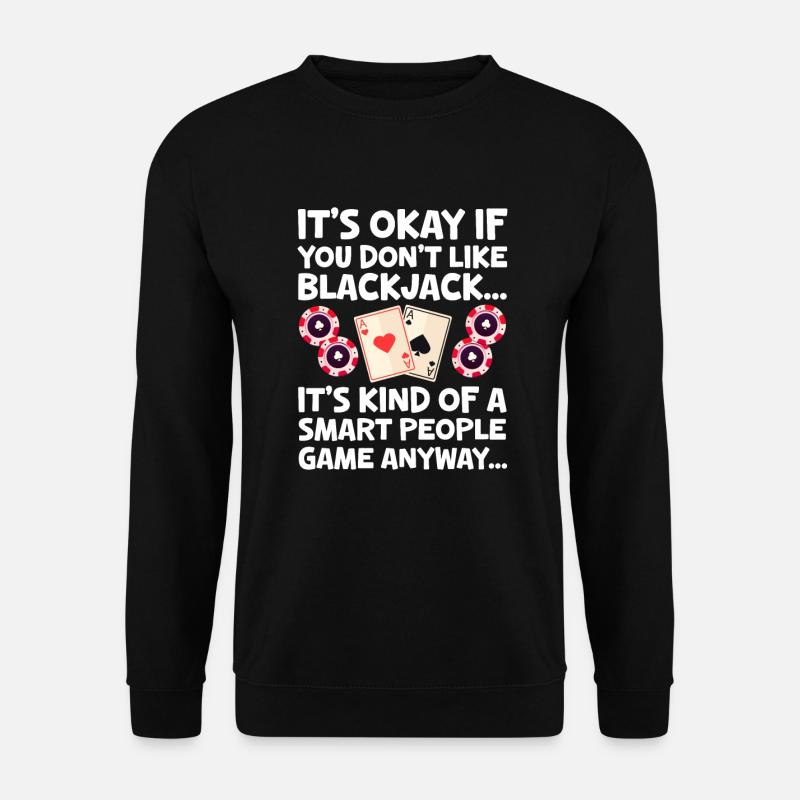 Black Jack - Unisex Pullover - Schwarz