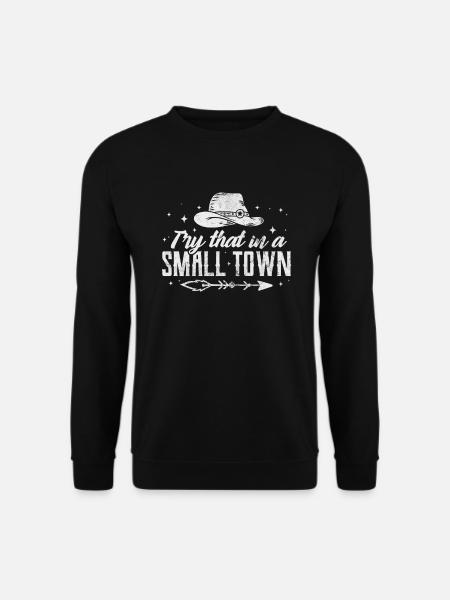 Country - Unisex Pullover - Schwarz