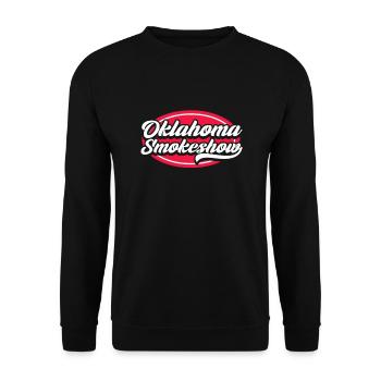 Country Music Countrymusic Geschenk - Unisex Pullover - Schwarz - Vorne - Alina (178cm) & Michal (187cm)